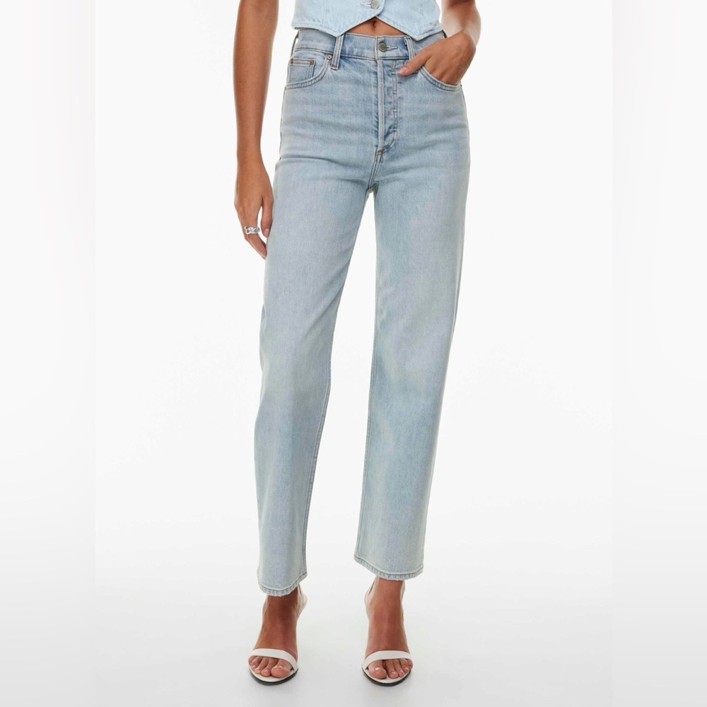 Aritzia Denim Forum Arlo High Rise Jeans